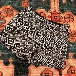 Cynthia Rowley tribal print shorts, Size 0